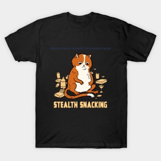 Stealth Snacking Chonky Cats T-Shirt